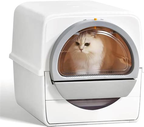 amazon cat litter|Amazon.com : Wafiet Large Self Cleaning Cat Litter Box for Multi .